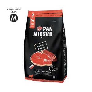PAN MIĘSKO Wołowina Z Koziną M 20kg