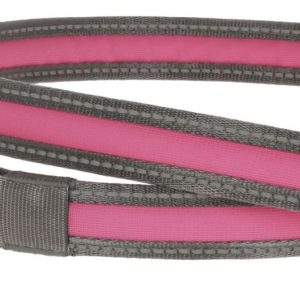KERBL Smycz Podświetlana Light & Reflex Różowa 120cm