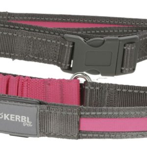 KERBL Smycz Podświetlana Light & Reflex Do Biegania Różowa 250cm