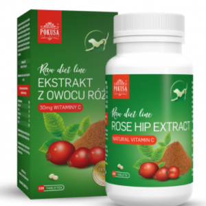 POKUSA RawDietLine Owoc Dzikiej Róży Ekstrakt 120tab.