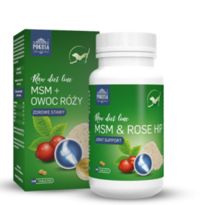 POKUSA RawDietLine MSM & Owoc Dzikiej Róży 120tab.