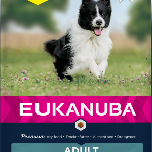 Eukanuba Adult Small&Medium Breed Rich In Lamb & Rice 12kg + 2kg GRATIS