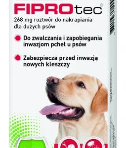 BEAPHAR Fiprotec L Dla Psów Od 20 Do 40kg 268mg