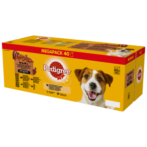 Pedigree Adult Mix Smaków W Sosie 40x100g