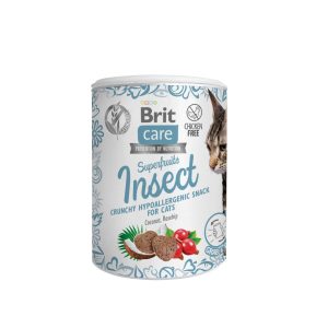 Brit Care Cat Snack Superfruits Insect Hypoallergenic 100g
