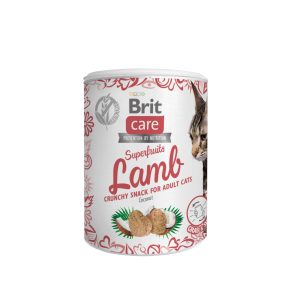 Brit Care Cat Snack Superfruits Lamb 100g