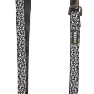 KERBL Smycz Shiny Night Z Nadrukiem Fluorescencyjnym 200cmx20mm