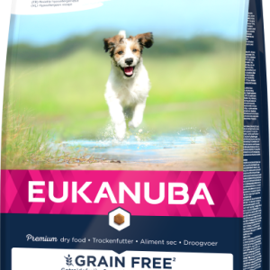 Eukanuba Puppy&Junior Small/Medium Grain Free Łosoś 3kg