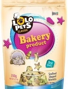 Lolo Pets Ciastka Dla Psa Małża Nowozelandzka 350g